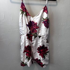 Sarah Seven Floral Romper